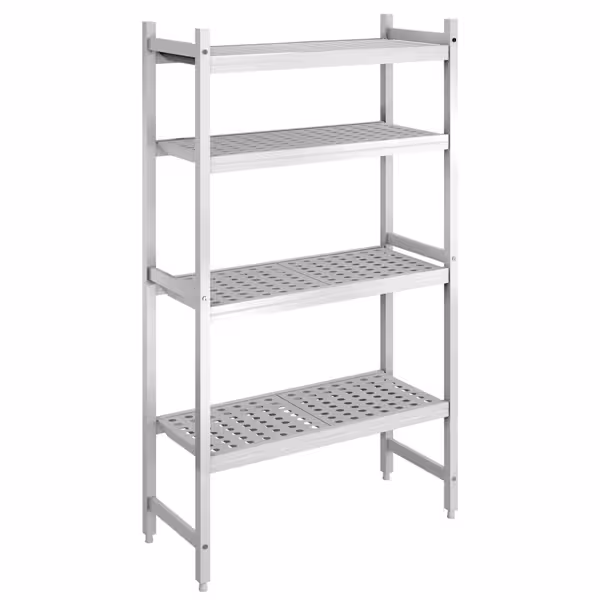 Aluminium Base Shelf - 889x360mm - Load capacity: 600kg