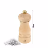 (6 peças) PEUGEOT | CLERMONT - Moinho de sal - Madeira natural - 130mm