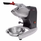 Tisch-Eiscrusher für Flockeneis - 1,6 kg/min - 300 Watt - Schwarz