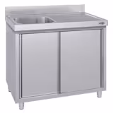 Ormarić sa sudoperom ECO - 1200x600 mm - Sa 1 sudoperom na lijevoj strani 
