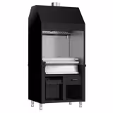 Barbecue au charbon de bois BERLIN – 960 mm – Noir