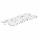 (6 pieces) CAMBRO | Commercial GN 1/3 Drain Shelf Insert – Camview® – Clear Copolymer – BPA-Free