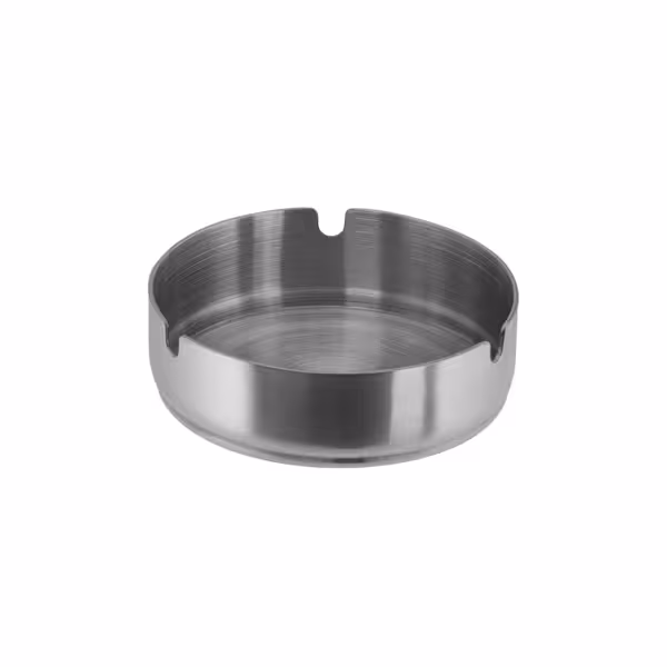 (6 pcs) Ashtray - Ø100mm - Stainless Steel