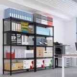 Estante metálica - 900x450mm - 5 prateleiras - Preto