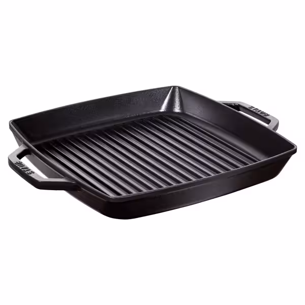 STAUB | GRILL PANS - Grillpan - 330x330mm - Gietijzer - Zwart