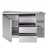 Banco Spillatura Birra - 1550x700mm - 1 Porta & 3 Cassetti