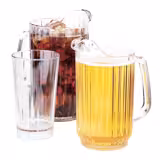 (6 kusů) CAMBRO | Džbán - 1,4 litru - s uchem - průhledný