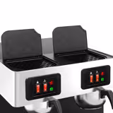 Filteres kávéfőző - 2x 1,8 l - jelzőlámpa - tartozék: 2 üvegkanna 1,8 l