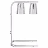 Lampe chauffante infrarouge à 2 lampes chauffantes - 453x360mm - 500W - réglable en hauteur