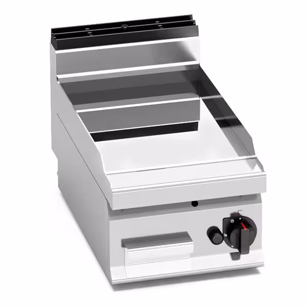 Gasbakplaat - 6,9kW - Glad - Bakoppervlak: 400x700mm