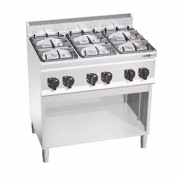 Εστία Αερίου - 28,5 kW - 6 καυστήρες