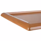(6 stuks) GN 1/3 dienblad - ARABESQUE - Melamine - 325x176mm - Hoogte: 20mm - Terracotta - stapelbaar; vaatwasserbestendig