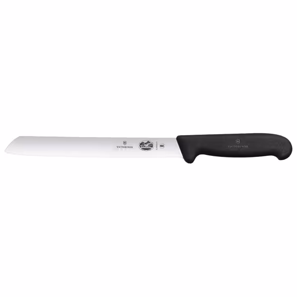VICTORINOX | FIBROX - Broodmes met gekartelde rand - Mes: 210mm