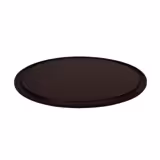 (12 szt.) Talerz do pizzy - Polietylen - Ø 360mm - Brązowy