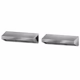 Cappa a parete Professionale Snack - 2600mm - Prof.900mm - con filtri a labirinto antigrasso e illuminazione