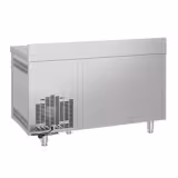 Koelwerkbank PREMIUM - 1400x700mm - met 2 glazen deur(en) - opstand