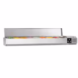 Vitrina de balcão refrigerada PREMIUM - 2000x395mm - 9x GN 1/3