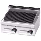 Gazowy grill lawowy - 13,8kW - 800mm - Nastawny - 714mm głębokości - Ruszt na stałej wysokości - Ruszt żeliwny - 2 ruszty