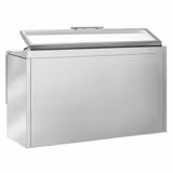 Commercial Saladette Counter PREMIUM - 1365mm - 248L - 3 doors - with glass lid for 7 x GN 1/3