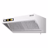 Wandafzuigkap RVS - 700mm diep - 1400mm - met motor - compleet - met standen snelheidsregelaar, 3 labyrintfilters en verlichting - 2630m³/u