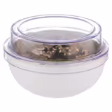 (6 pcs) Lid (FRIDA) - Acrylic - 90x90x25mm - Ø90mm - Clear - for 4930#6 & 84931#6