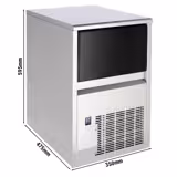 Fabbricatore di ghiaccio - cubetti - 23 kg/24 h