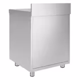 Arbeitsschrank - Edelstahl - 647x600mm - mit 3 Schubladen für Geschirrkörbe