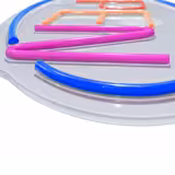 LED Leuchtschild - OPEN – dimmbar - Blau - Bunt