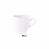 (6 unidades) Seltmann Weiden - xícara de café com leite tulipa - 0,37 litros