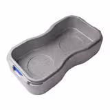 (2 Stück) THERMO FUTURE BOX | Thermobox PLATTER +4 - Grau