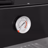 Tütsüleme Fırını - Dijital Kontrol - Elektrikli - 7 Raflı & Cam kapı - 475x450x1300mm - Siyah