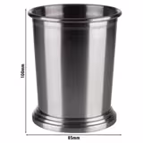 Mint Julep Mug – Silver Finish - Stainless Steel - 350ml
