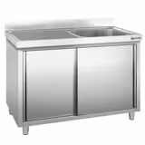 Meuble plonge PREMIUM - 1400x700mm - avec 1 bac à droite