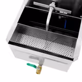 Filtre à huile de friture avec robinet de vidange – 48 litres/minute – 550 watts