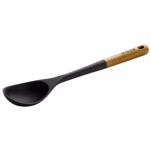 STAUB | Opscheplepel - 310mm - Siliconen - Zwart