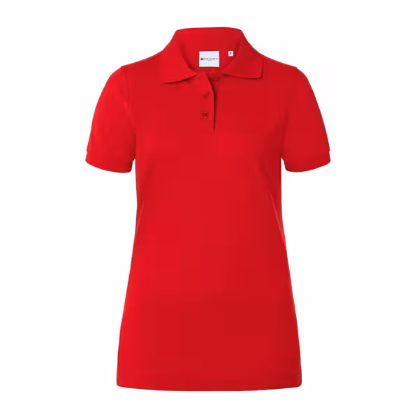 KARLOWSKY | Dames Werkkleding Poloshirt Basic - Rood - maat: 3XL