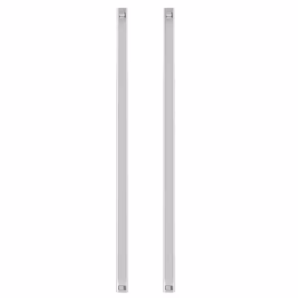 Coppia di guide in acciaio inox - 633x15x20mm - compatibile con KSH700, TSH700, KSH1400 & TSH1400