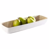 (6 pz) Bacinella GN 2/4 - FRIDA - Acrilico - 3,65L - 530x162x75mm - impilabile - Bianco