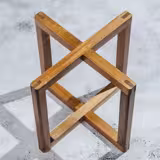 Etagere / Buffet Stand - Bamboo - Brown - square - Height: 140mm - suitable for 10430 & 10435