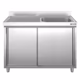 Spülschrank PREMIUM - 1400x600mm - mit 1 Becken rechts