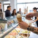 Ice Cream Scoop - Ø56mm - Stainless Steel (18/10)