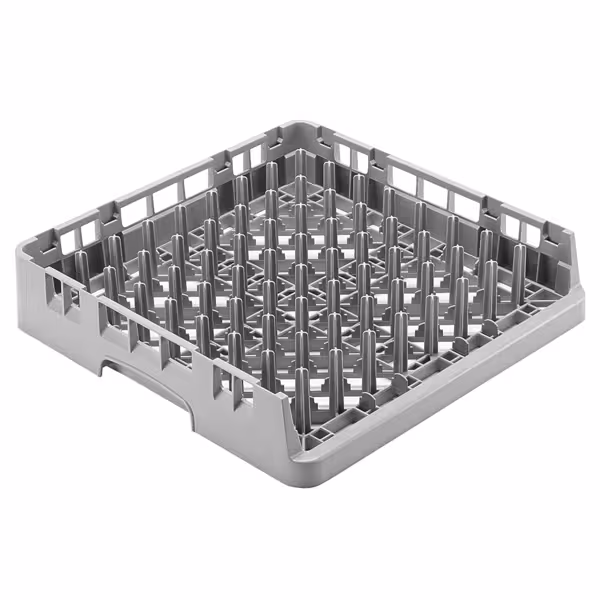 CAMBRO | CAMRACK® - Offener Dorn-/ Tablettspülkorb 1/1 - 500x500mm - Grau