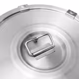 Stainless Steel Thermos Container - 10L - Height 220mm - with Non-Slip Rubber Base