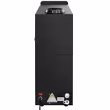 Dispenser professionale da banco per bevande calde solubili con 2 contenitori - 1,8 kW - Digitale - Nero