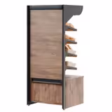 Bread Display Unit BELFAST - 900mm - with 4 shelves