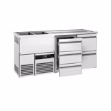 منضدة البار PREMIUM - 1950x700mm - 5 أدراج