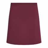 (6 pieces) KARLOWSKY | Basic Bistro Waist Apron – 700 x 550 mm - Bordeaux