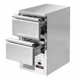 Saladette / mesa de resfriamento ECO - 0,45 x 07 m - com 2 gavetas