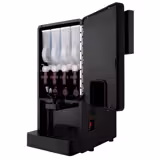 Máquina de bebidas quentes instantâneas Profissional com 4 depósitos de solúveis - 2kW - Touch - Preto