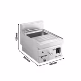 Masina electric de fiert paste cu robinet - 18 litri - 4,5 kW